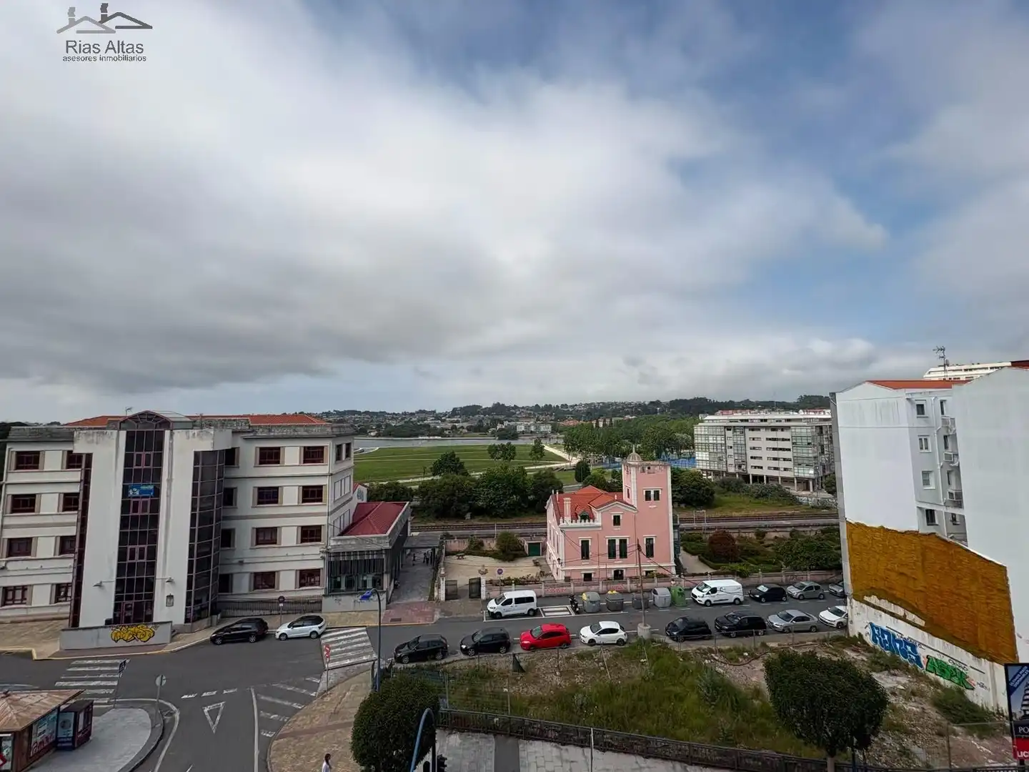 Exterior view of Flat for sale in Culleredo  with Heating