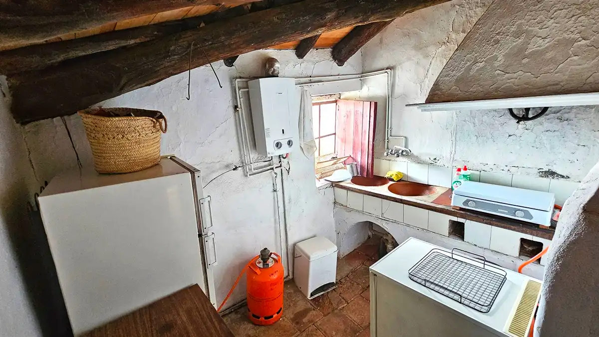 Kitchen of Houses for sale in Alájar  with Storage room and Balcony