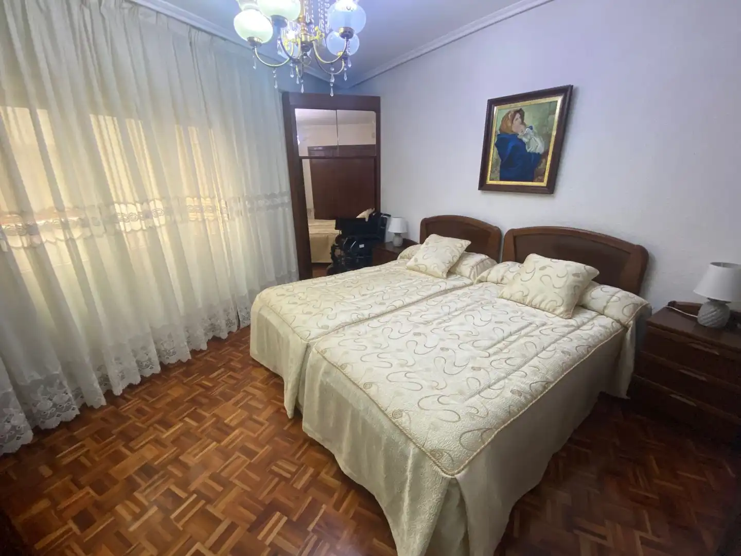 Schlafzimmer von Wohnung zum Verkauf in Oviedo  mit Heizung und Terrasse