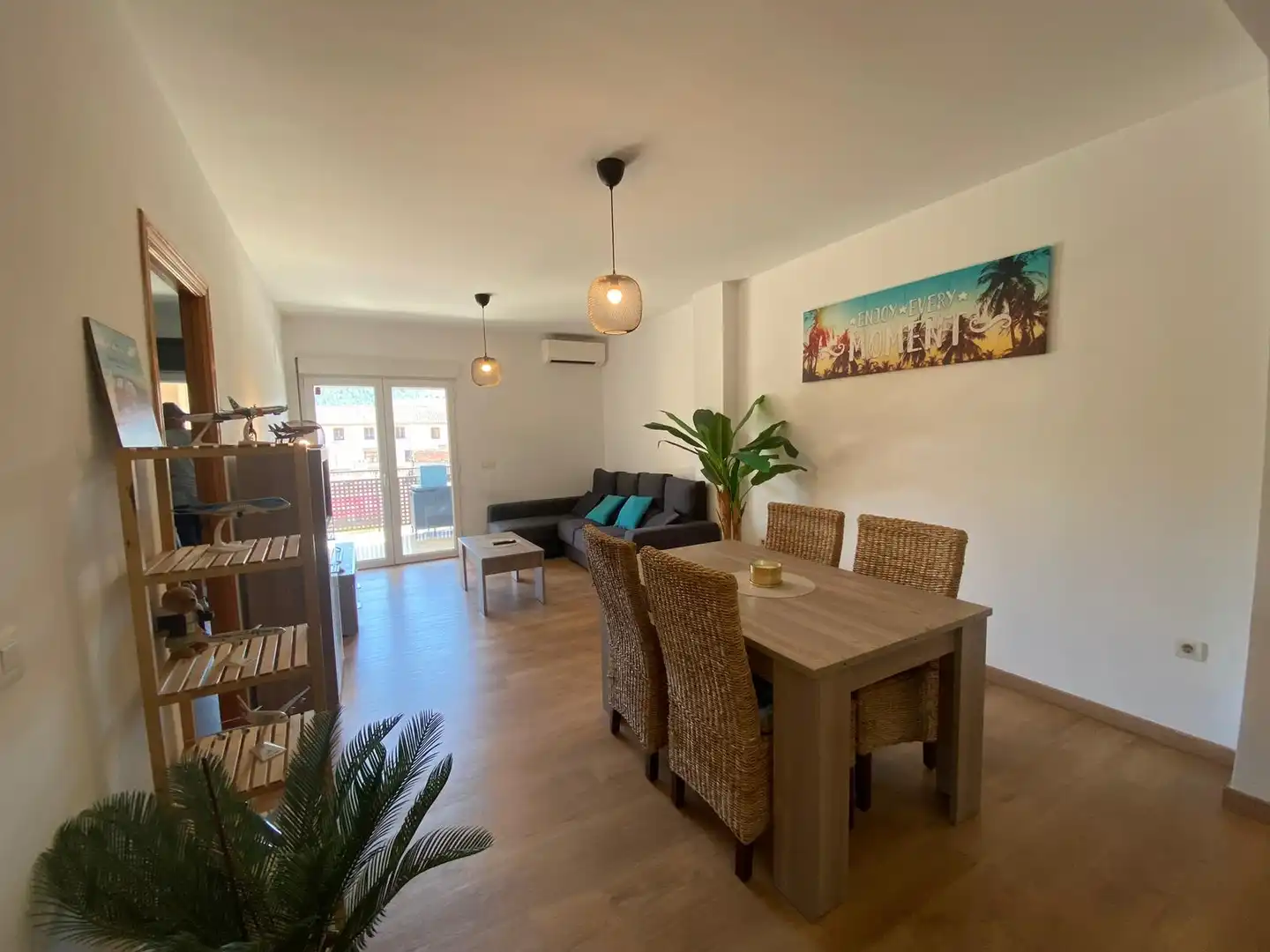 Wohnzimmer von Wohnungen zum Verkauf in Xaló mit Klimaanlage, Heizung und Terrasse