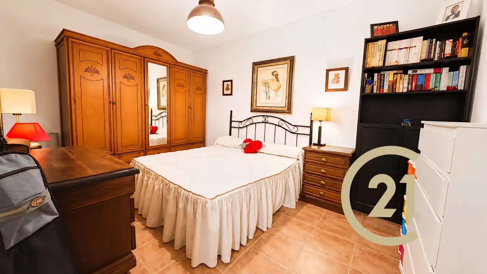 Schlafzimmer von Einfamilien-Reihenhaus zum Verkauf in Cartajima mit Heizung, Terrasse und Abstellraum