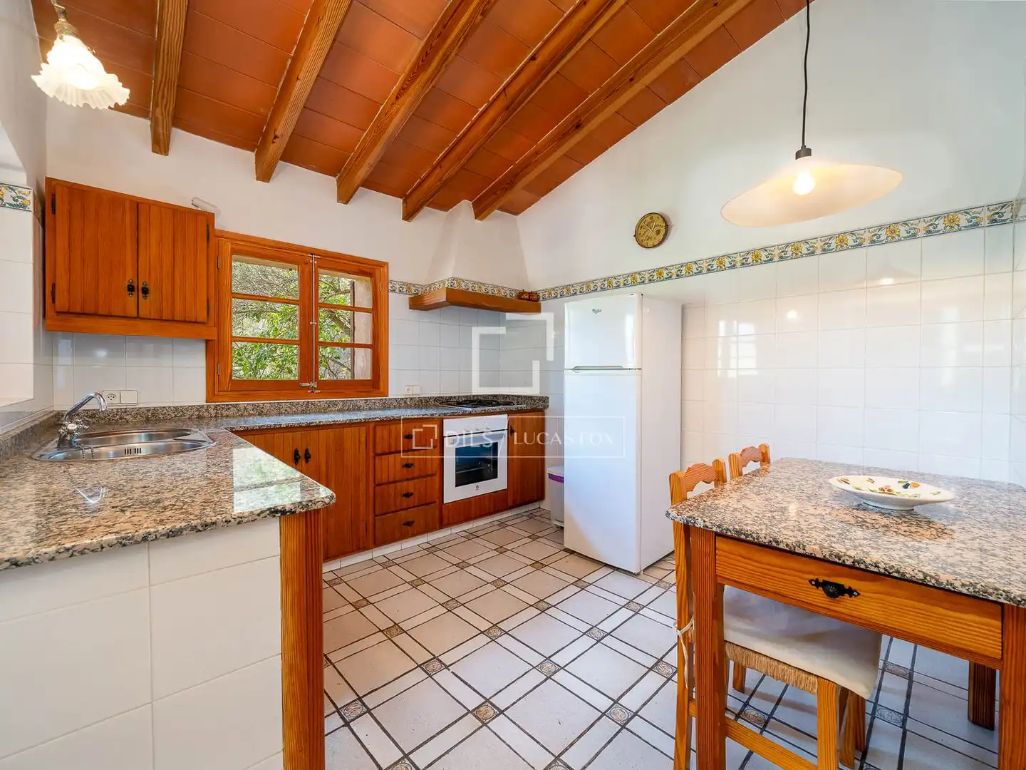 Cocina de Finca rústica de alquiler en Mancor de la Vall con Jardín privado, Terraza y Trastero