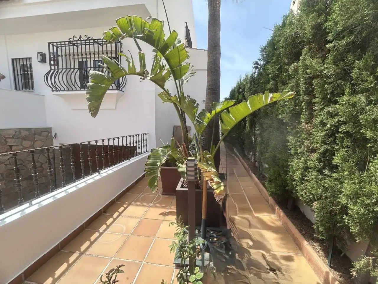 Terrace of Houses for sale in Roquetas de Mar  with Air Conditioner, Private garden and Terrace