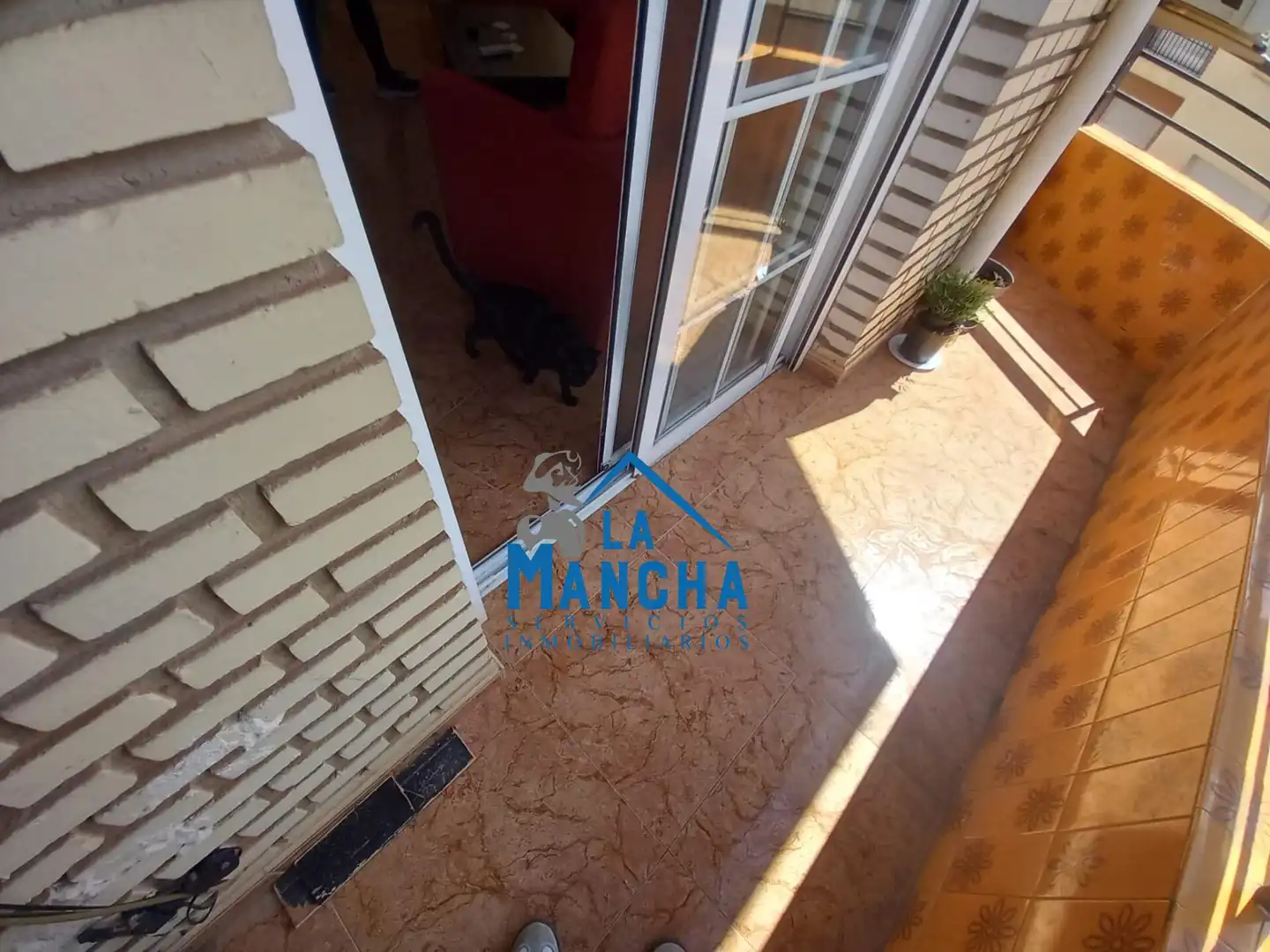 Balcony of Flat for share in Albacete  with Heating, Furnished and Balcony