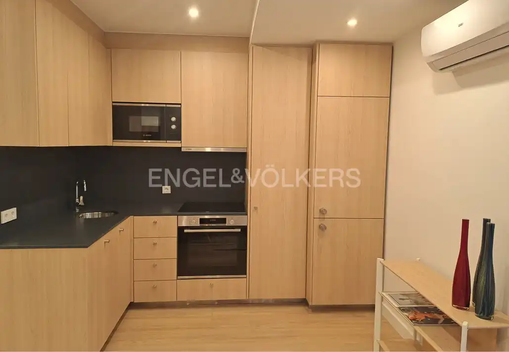 Kitchen of Apartments for rent in Madrid  with Air Conditioner, Heating and Furnished