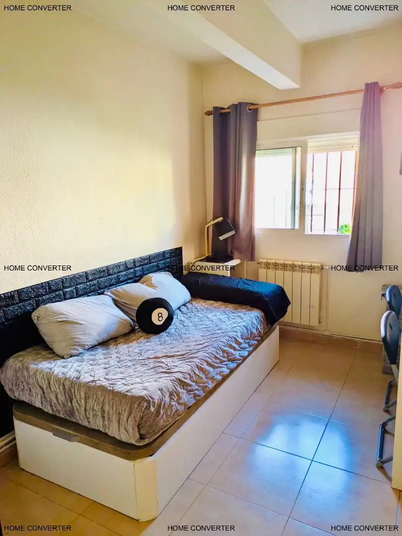 Bedroom of Flat for sale in Madrid  with Heating, Terrace and Oven