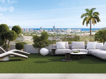 Duplex con piscina in vendita a Balcón de Finestrat - Terra Marina