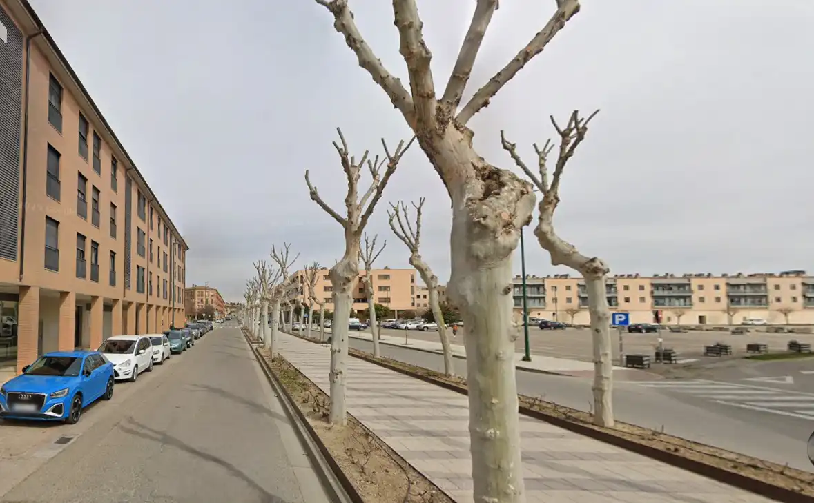 Vista exterior de Piso en venta en Ejea de los Caballeros con Trastero