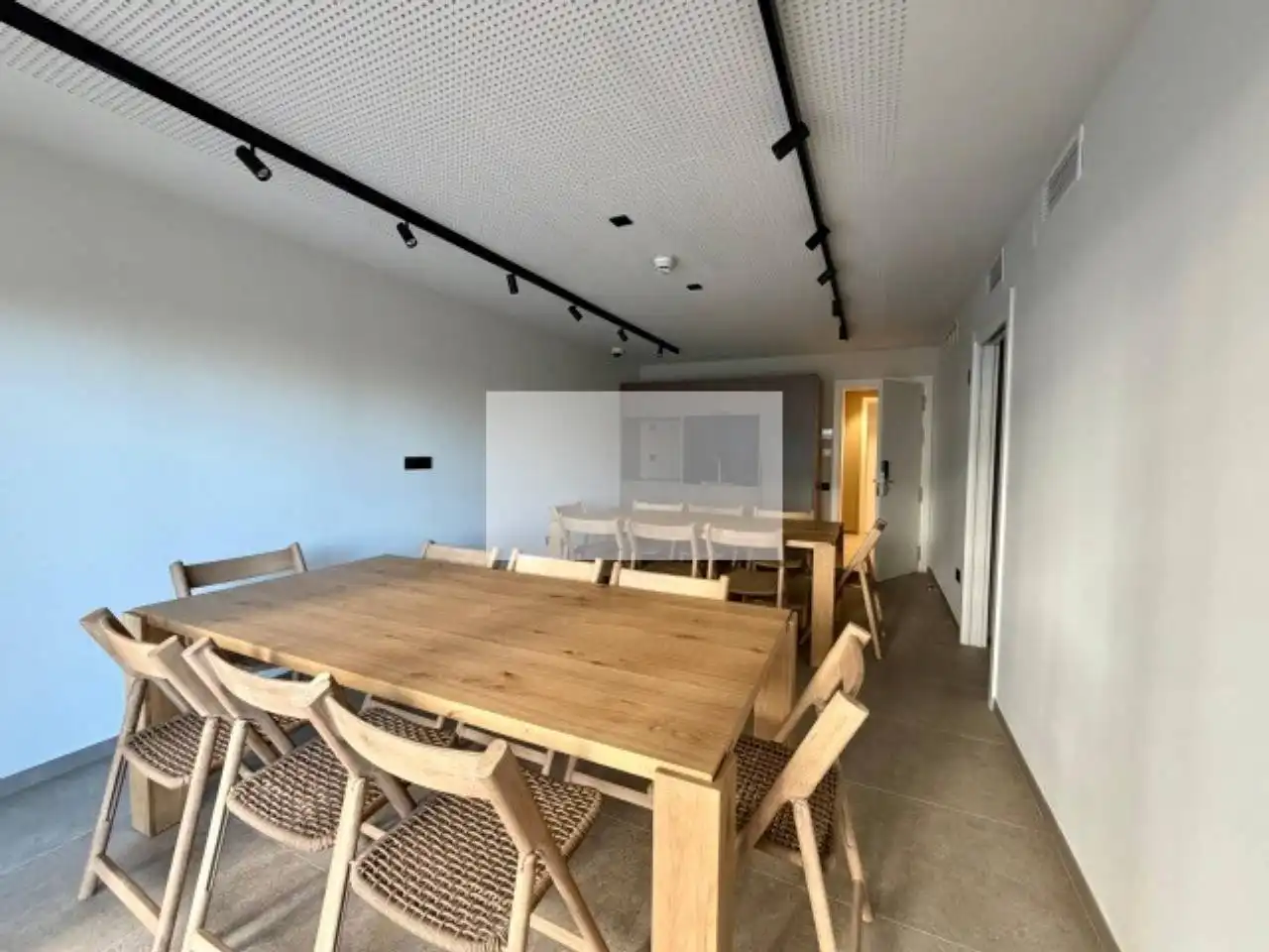 Menjador de Pis de lloguer en Terrassa amb Aire condicionat, Calefacció i Parquet