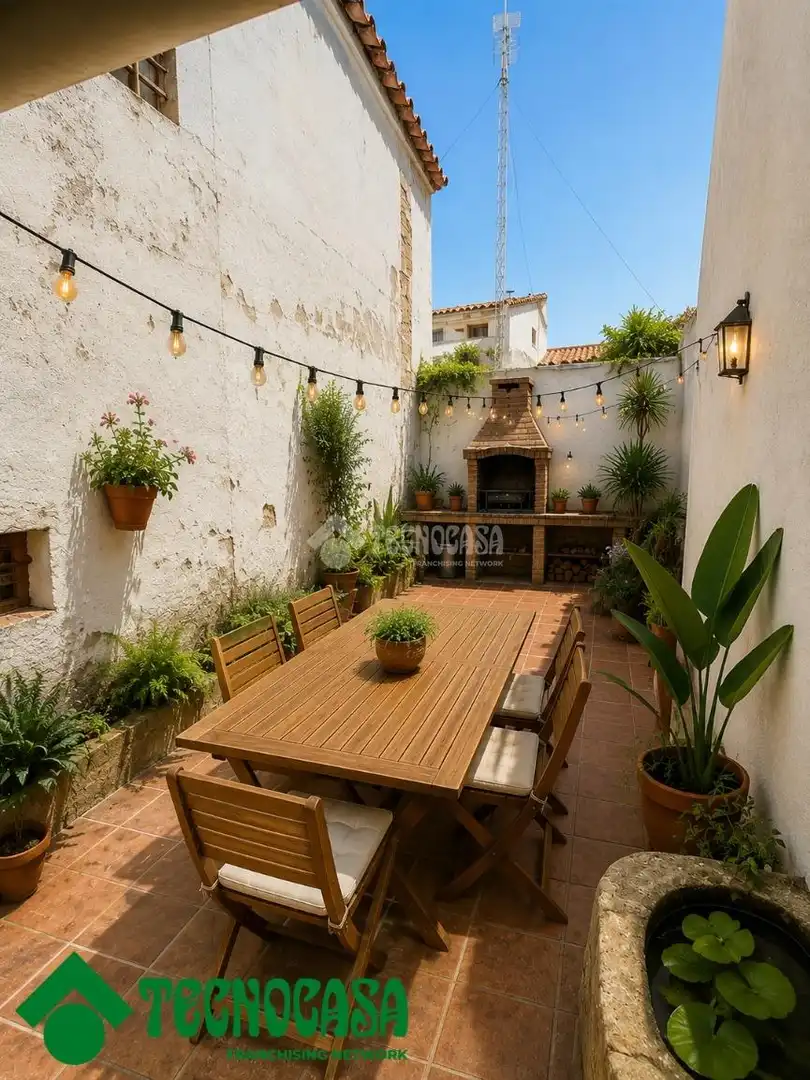 Terrassa de Casa adosada en venda en Navahermosa