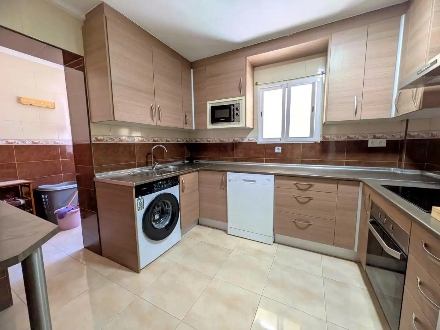 Kitchen of Flat for rent in Mérida  with Air Conditioner and Furnished