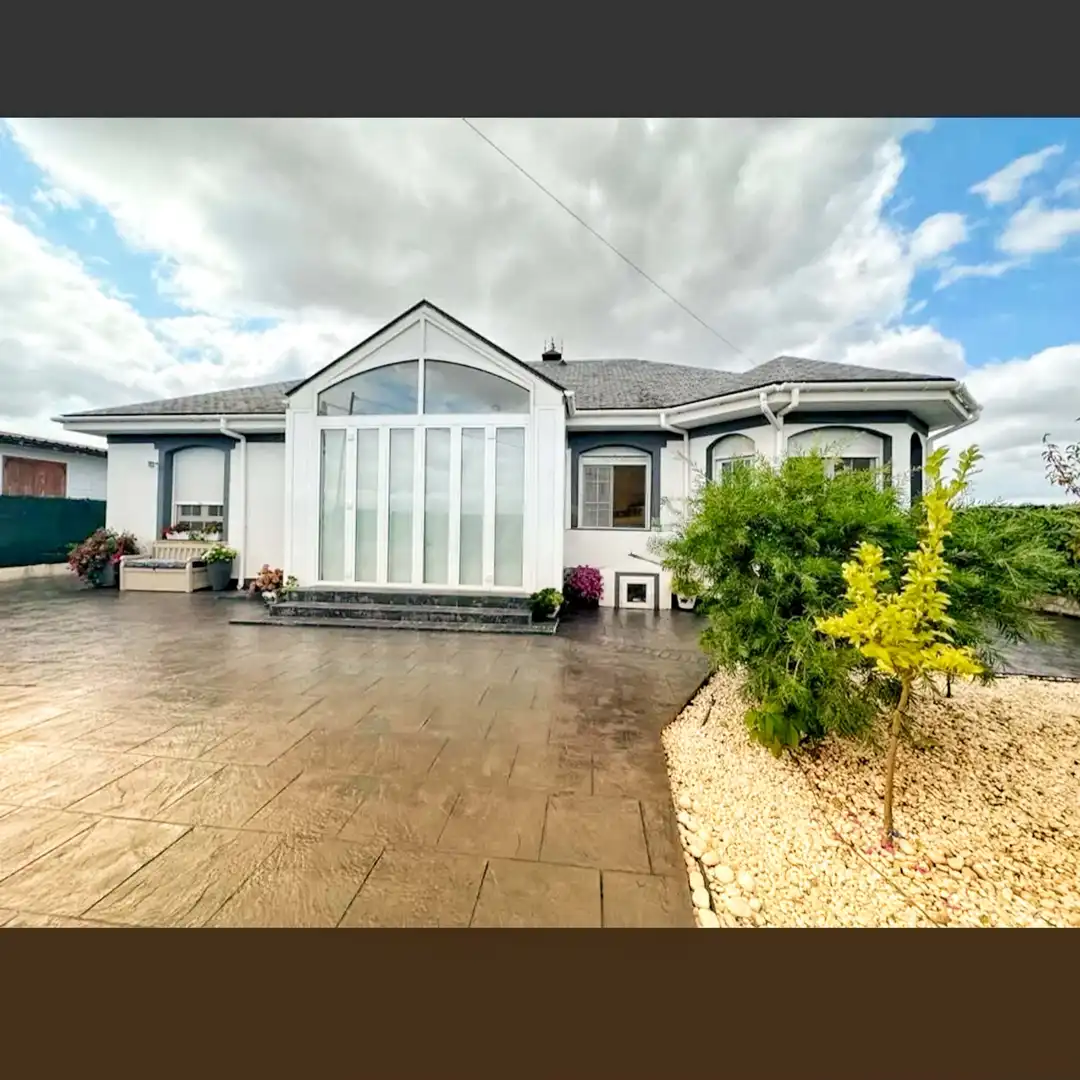 Vista exterior de Casa o chalet en venta en Huércanos con Aire acondicionado, Calefacción y Terraza