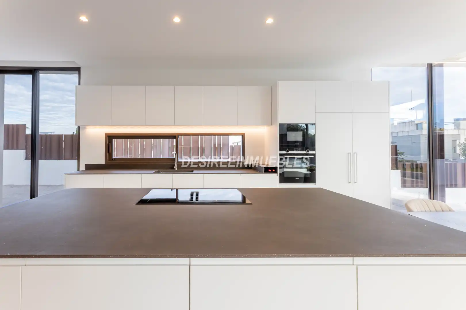 Cocina de Casa o chalet en venta en Godella con Aire acondicionado, Calefacción y Jardín privado