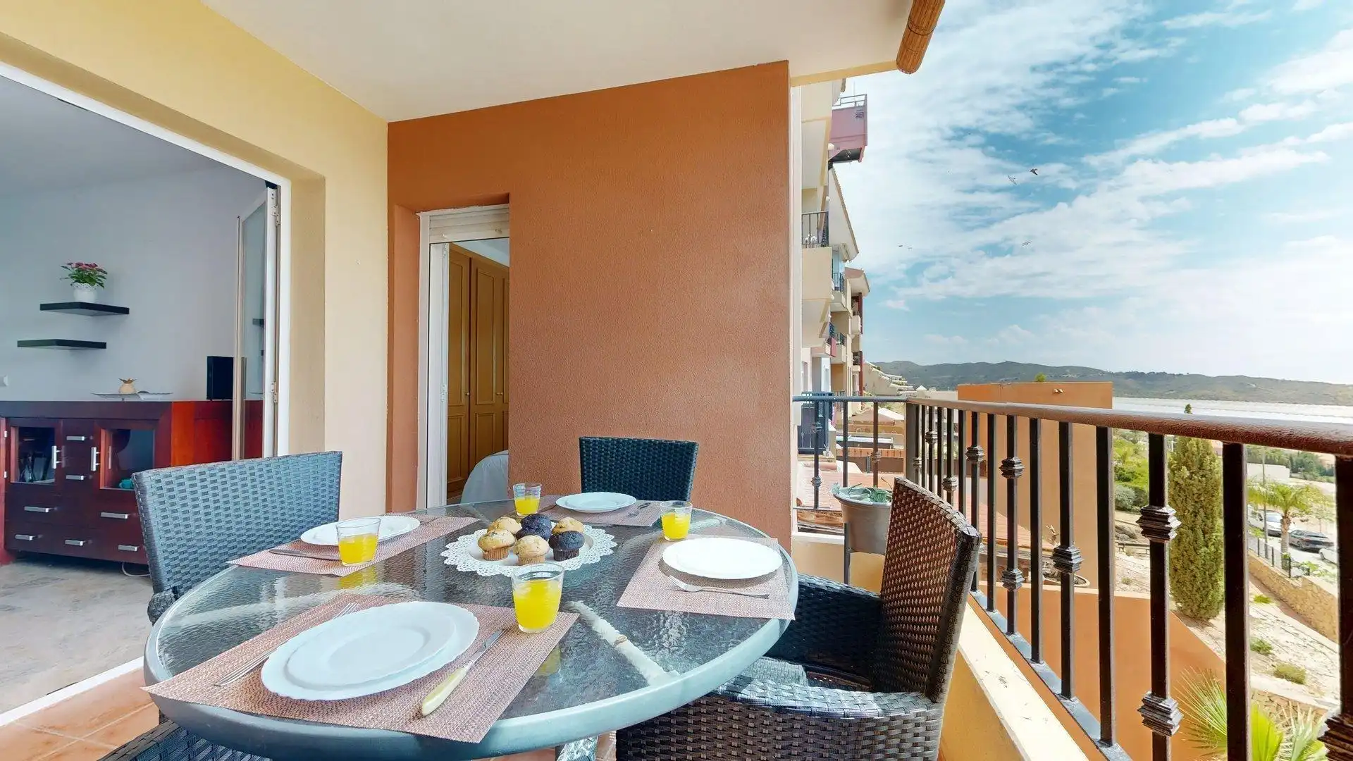 Terraza de Apartamento de alquiler en Mutxamel