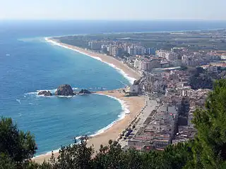 Vista exterior de Local en traspaso en Blanes con Aire acondicionado, Calefacción y Parquet
