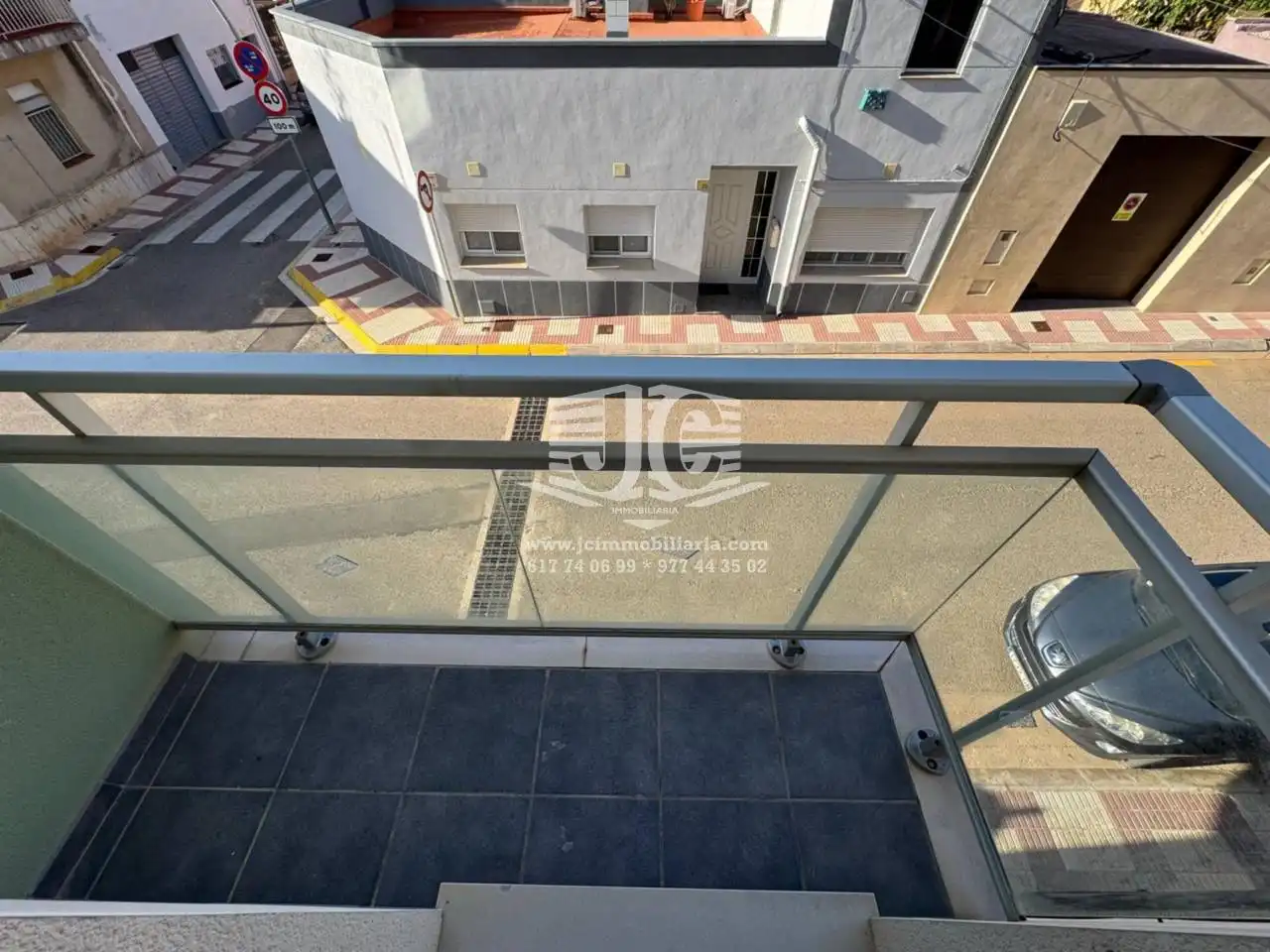 Balcony of Flat for rent in L'Aldea  with Balcony and Alarm
