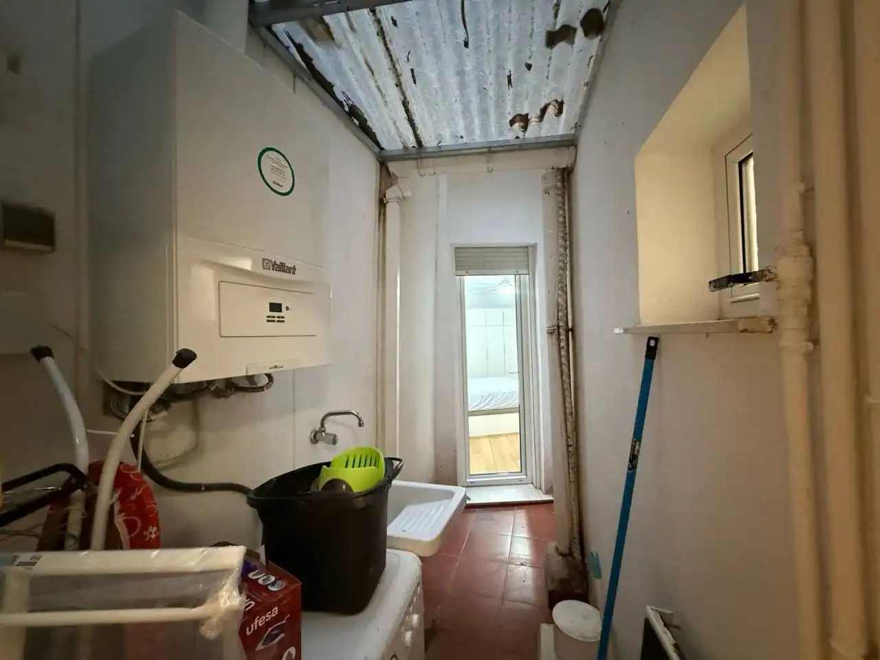 Kitchen of Flat for rent in Valencia  with Air Conditioner, Heating and Furnished