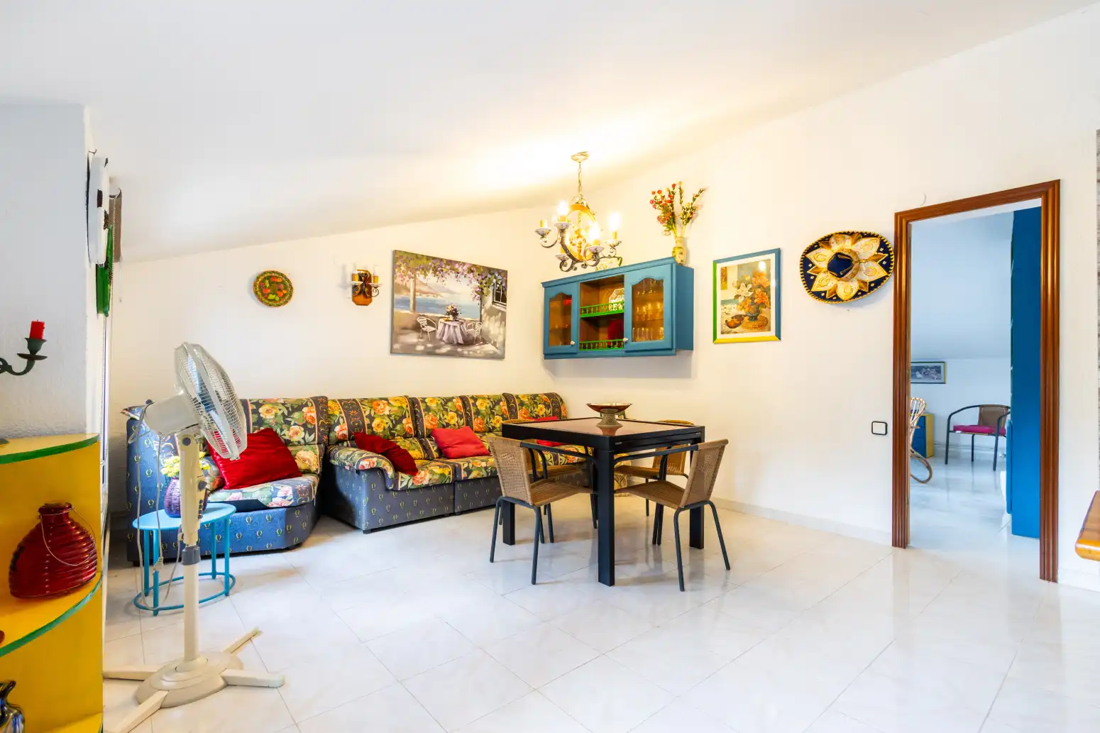 Sala de estar de Casa o chalet en venta en Vacarisses con Calefacción, Jardín privado y Terraza