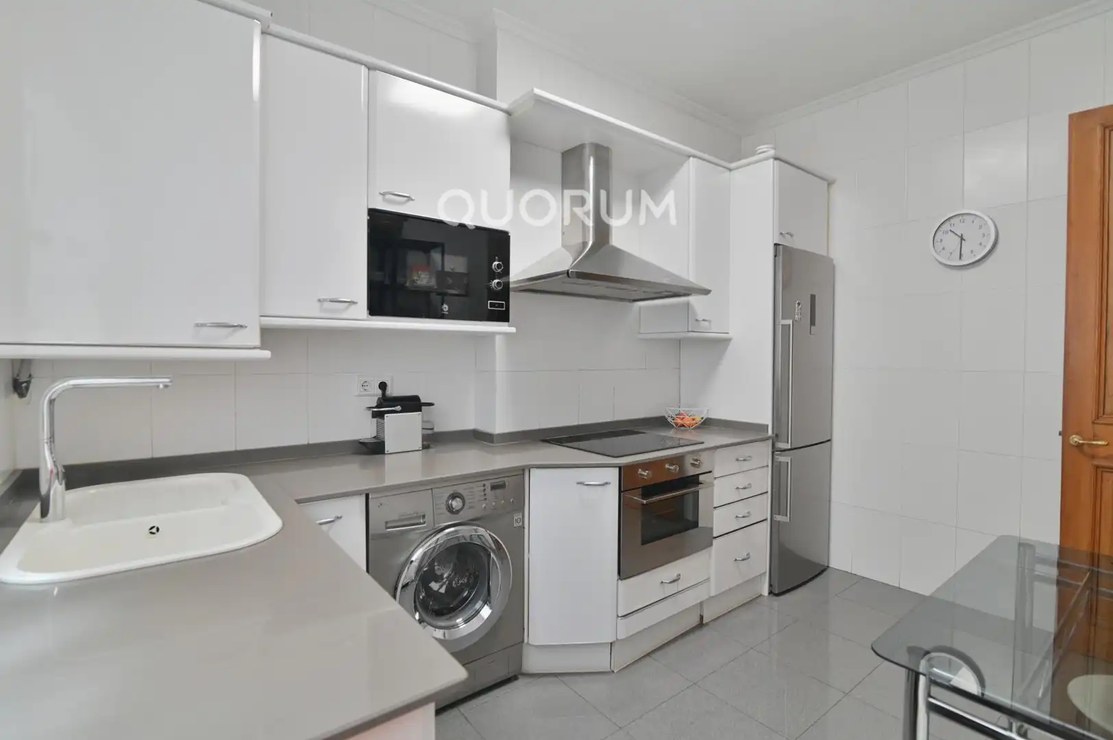 Küche von Wohnung zum Verkauf in Bilbao  mit Heizung und Balkon