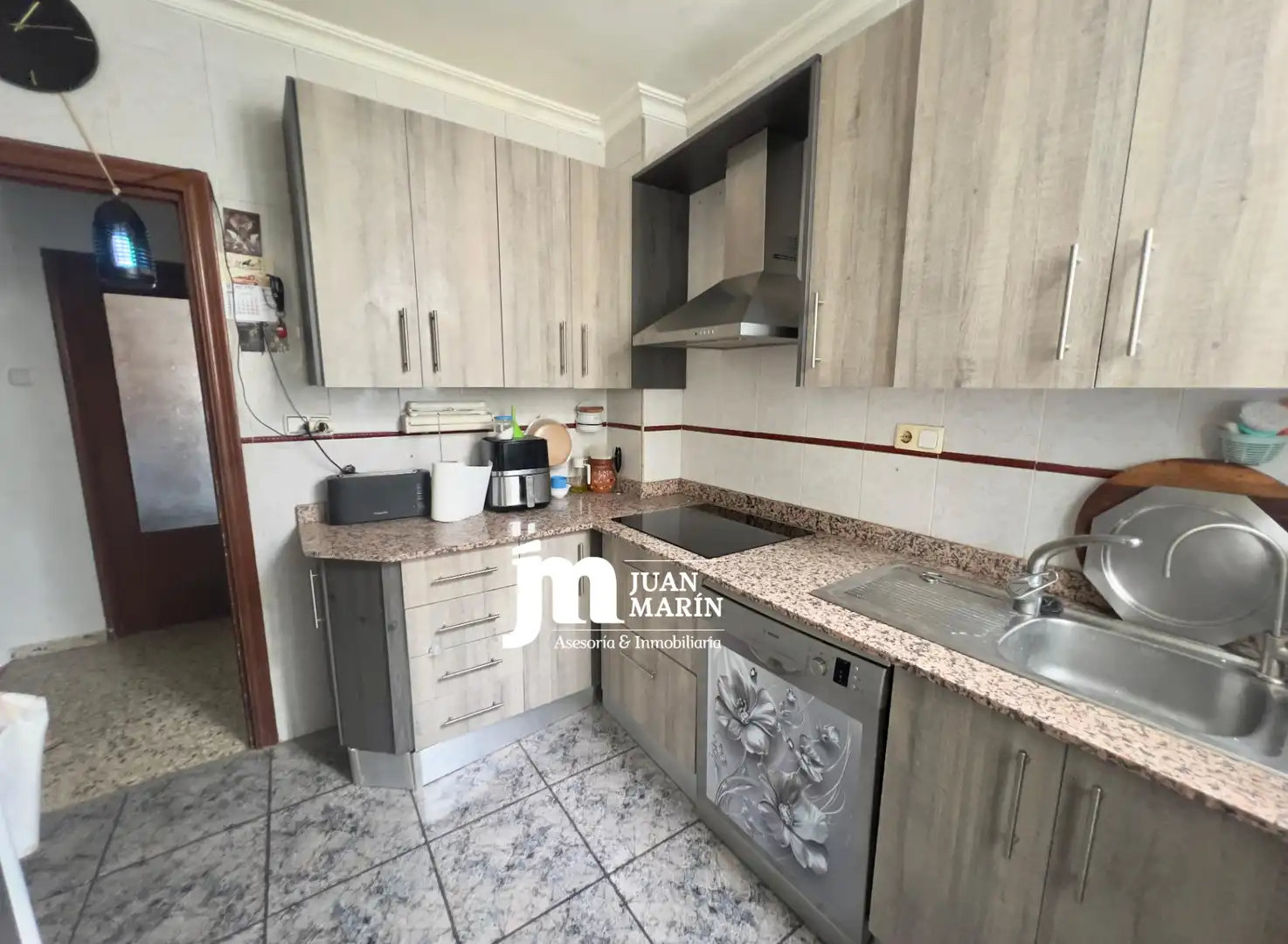 Kitchen of Flat for sale in Cieza  with Air Conditioner and Furnished