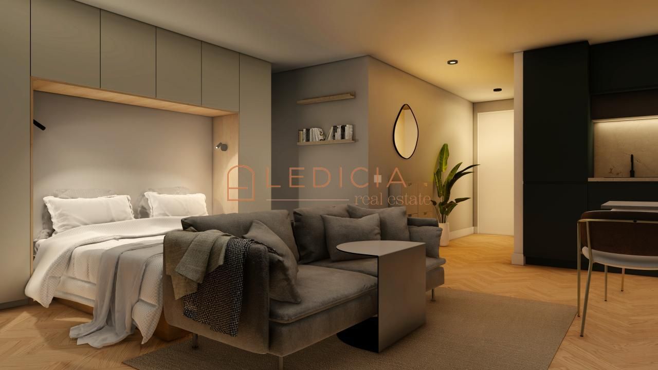 Living room of Flat for sale in Vigo   with Heating, Terrace and Storage room