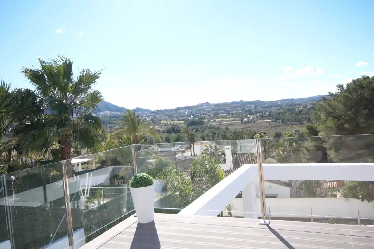 Terrassa de Casa o xalet en venda en Jávea / Xàbia amb Aire condicionat, Jardí privat i Piscina