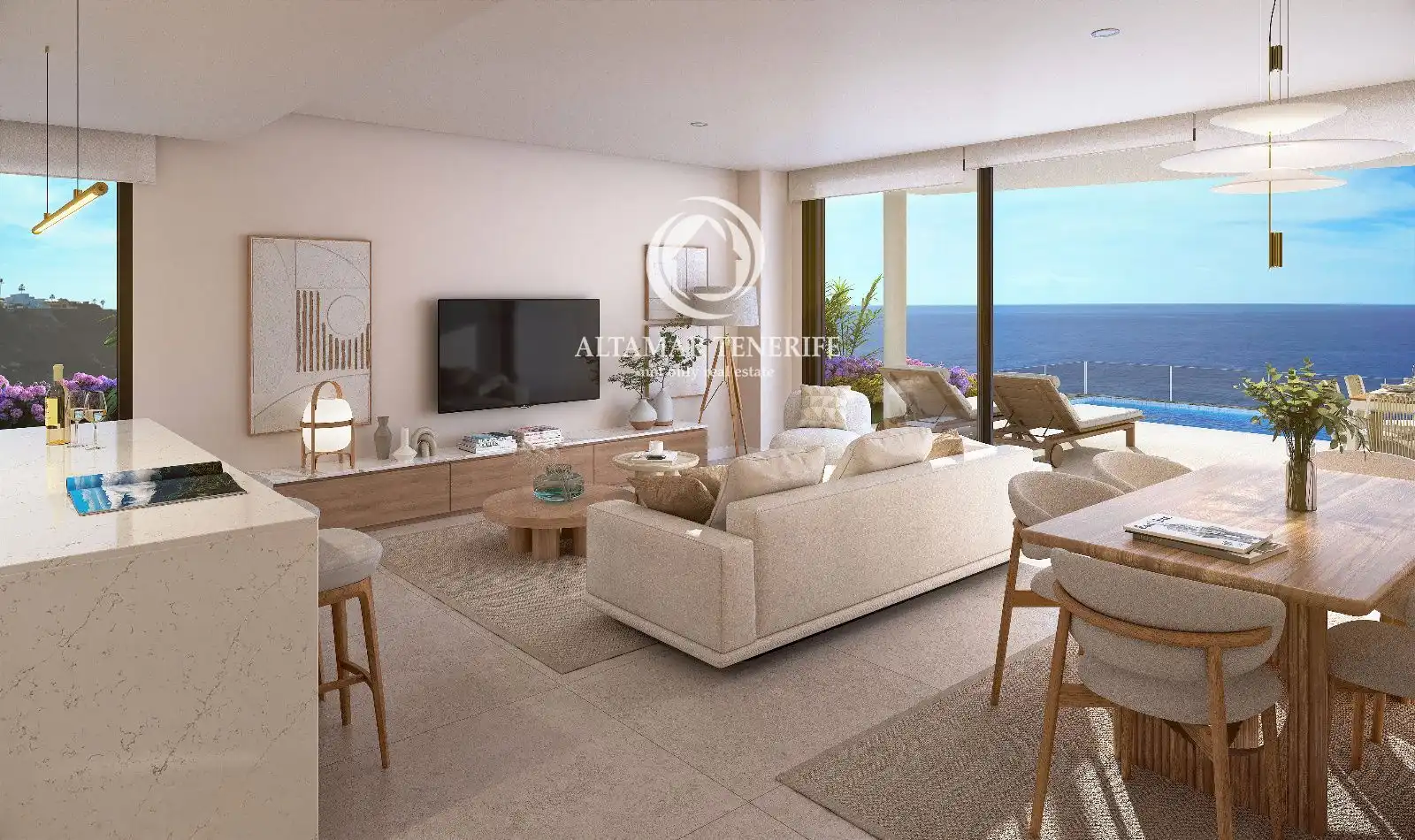 Appartement compact avec terrasse à vendre à Callao Salvaje - Playa Paraíso, imagen 4