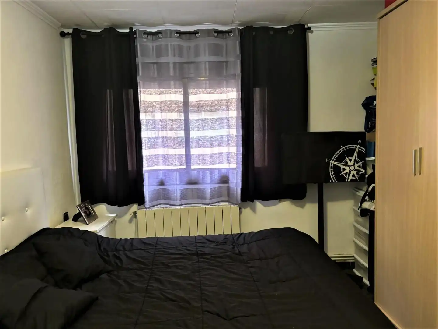 Schlafzimmer von Wohnung zum Verkauf in Terrassa mit Klimaanlage und Heizung
