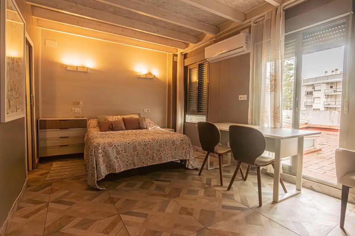 Bedroom of Houses for sale in Oliva  with Air Conditioner, Heating and Private garden