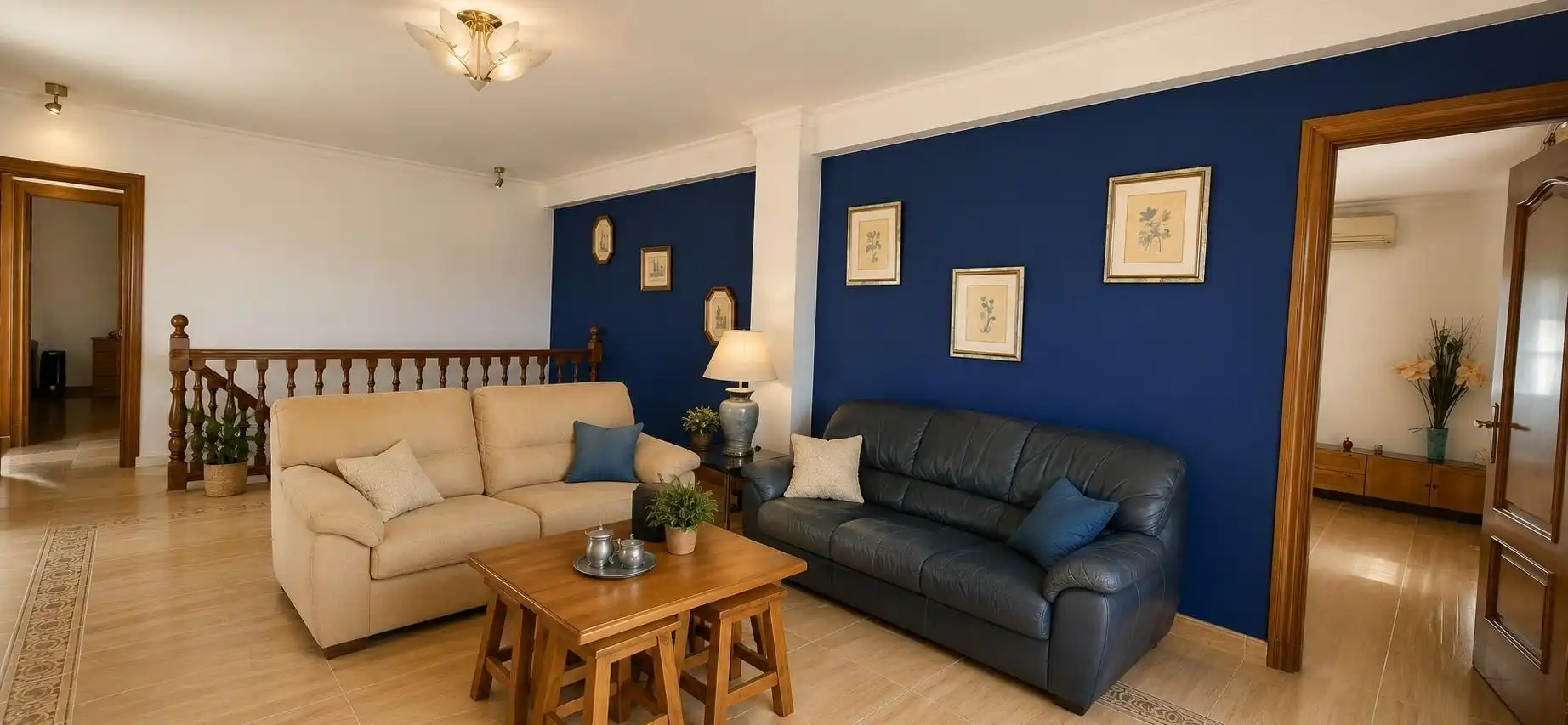 Sala de estar de Casa o chalet en venta en Málaga con Aire acondicionado, Jardín privado y Terraza