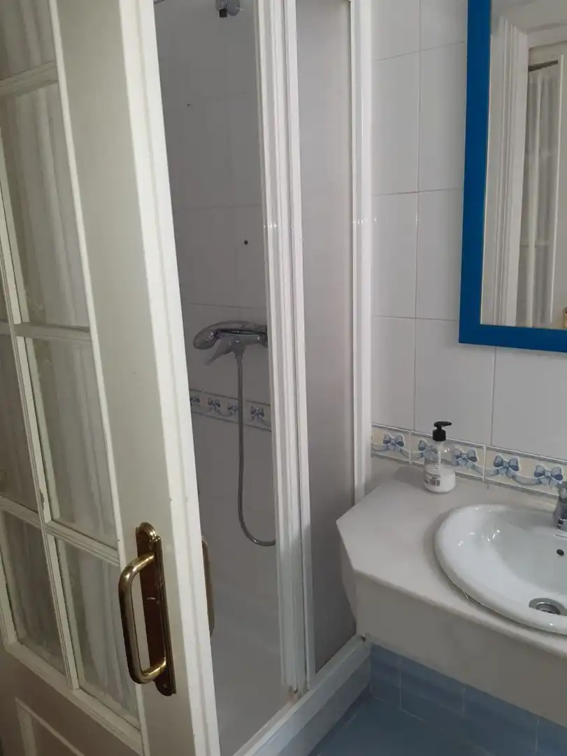 Baño de Piso de alquiler en Sevilla con Aire acondicionado, Amueblado y Horno