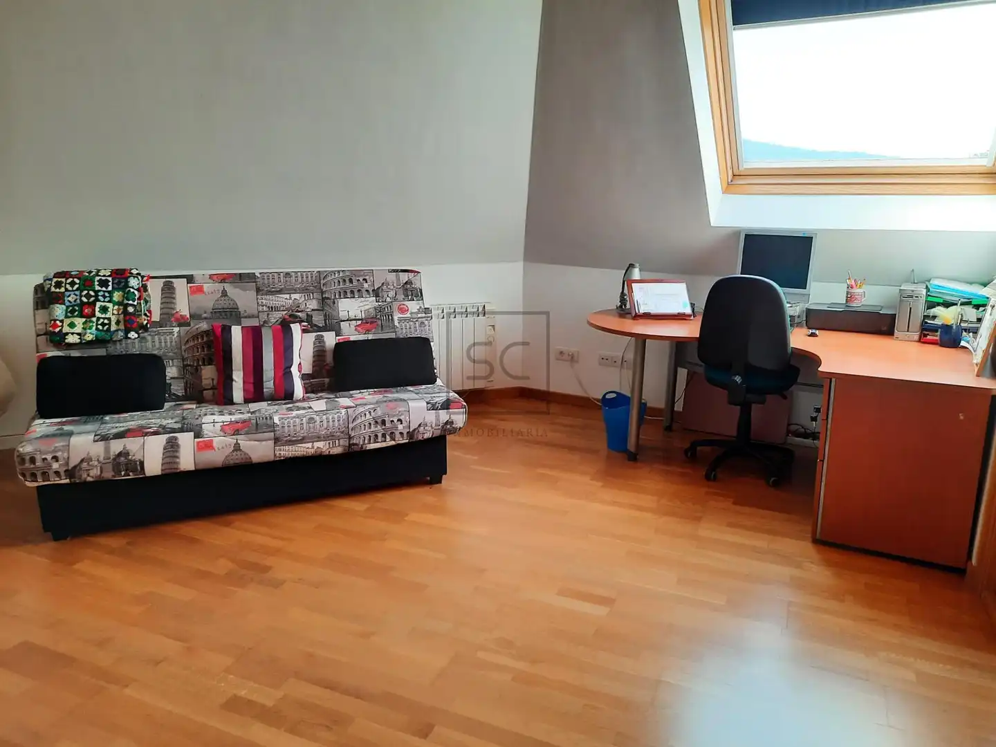 Sala de estar de Dúplex en venta en Narón con Calefacción, Terraza y Trastero