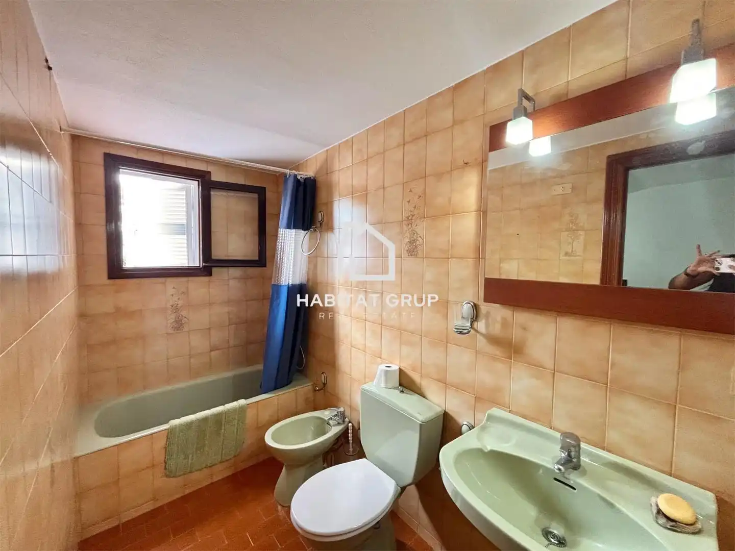 Baño de Dúplex en venta en Ciutadella de Menorca con Aire acondicionado, Calefacción y Jardín privado