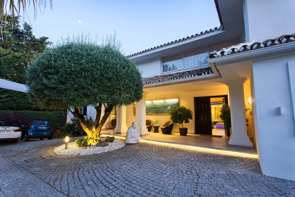 Jardí de Casa o xalet de lloguer en Marbella amb Aire condicionat, Jardí privat i Terrassa