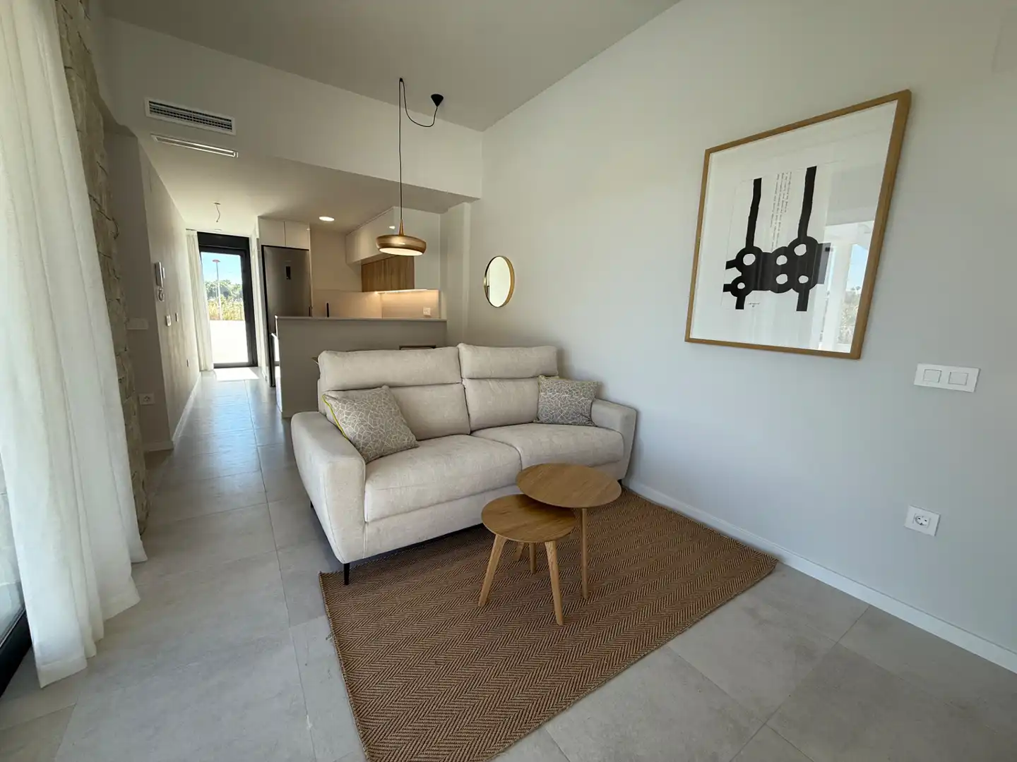 Sala d'estar de Casa o xalet en venda en Dénia amb Aire condicionat, Calefacció i Jardí privat