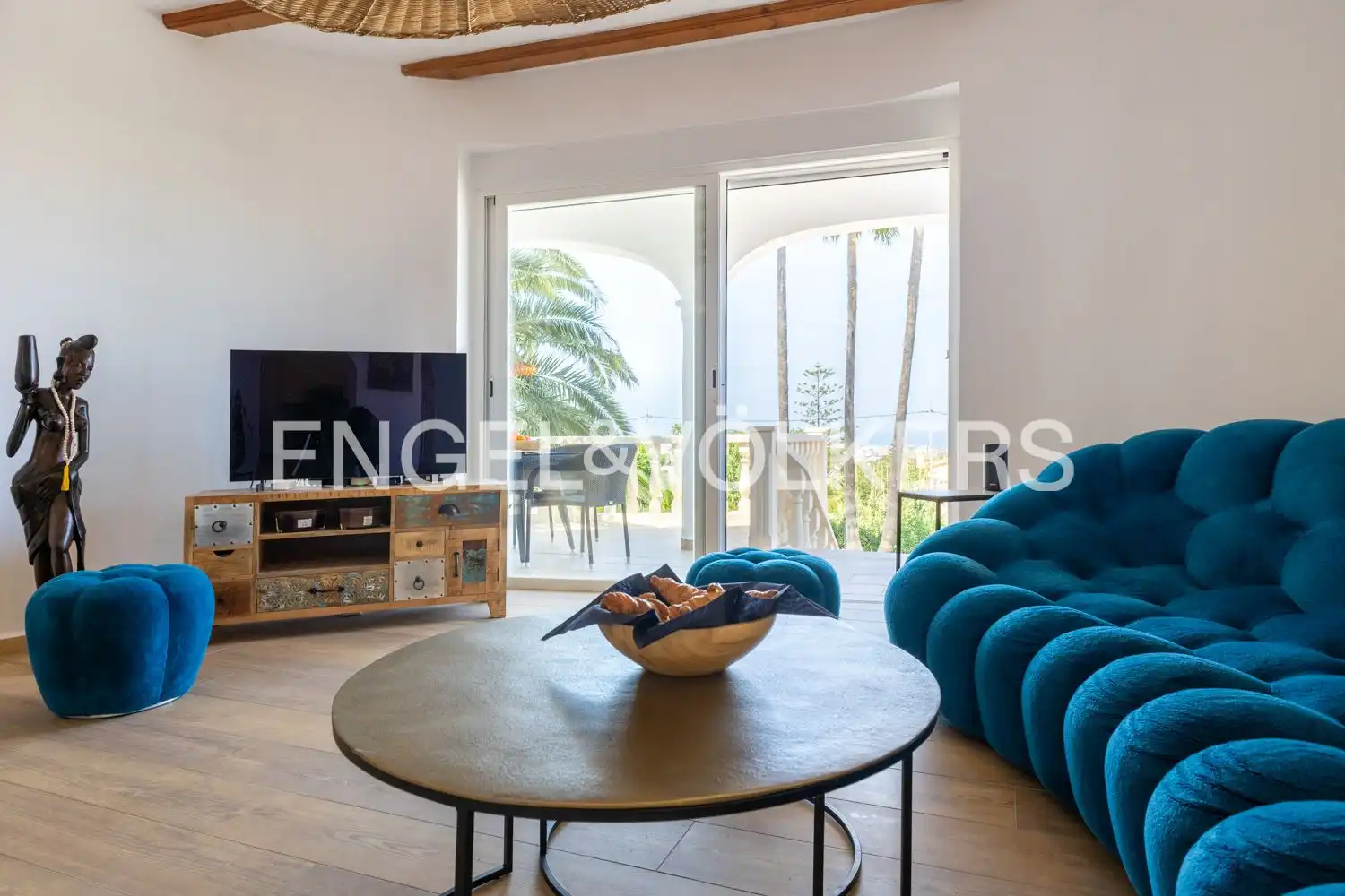 Living room of Houses for sale in Dénia  with Heating and Private garden