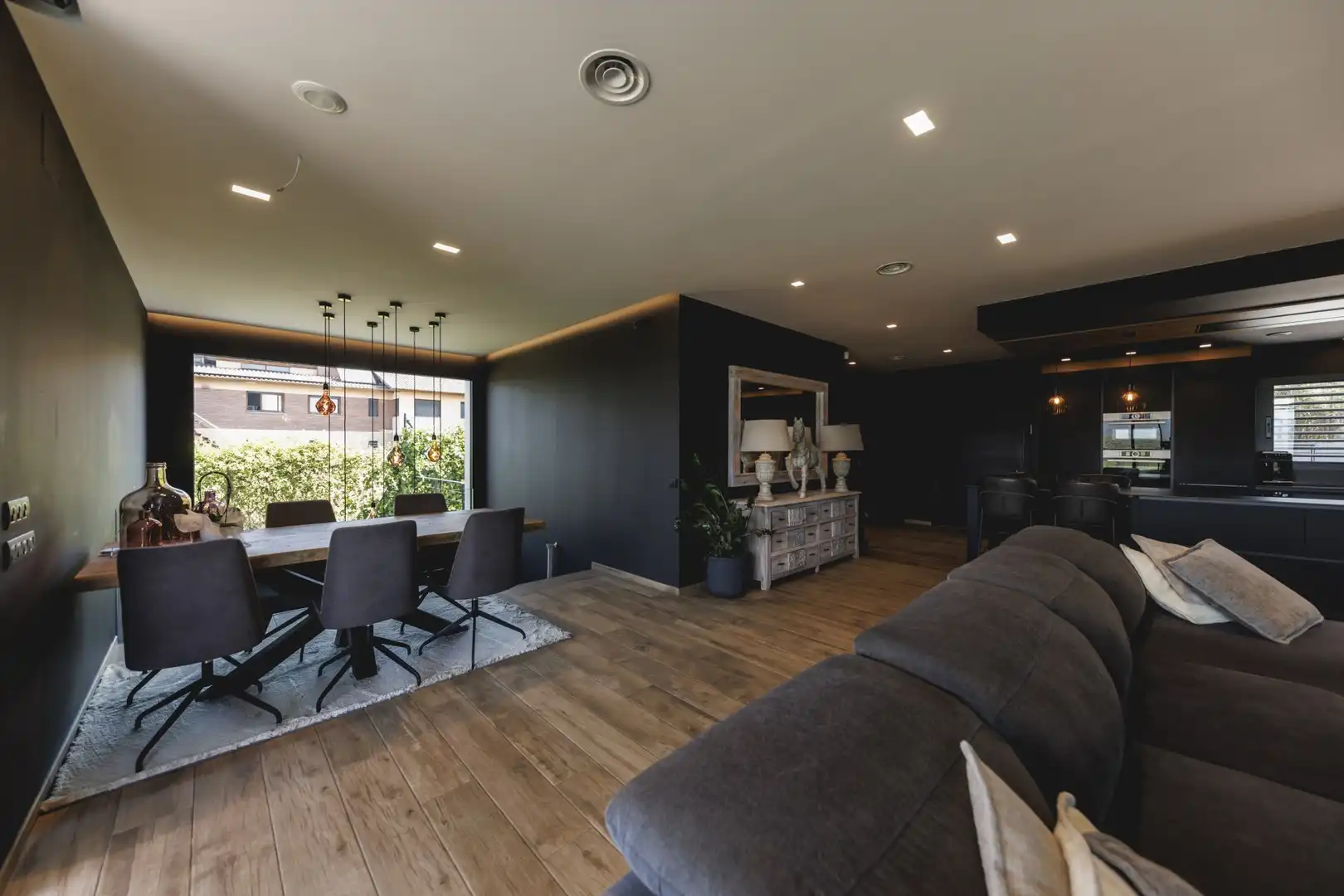 Living room of Houses for sale in Sant Julià de Ramis  with Air Conditioner, Heating and Terrace