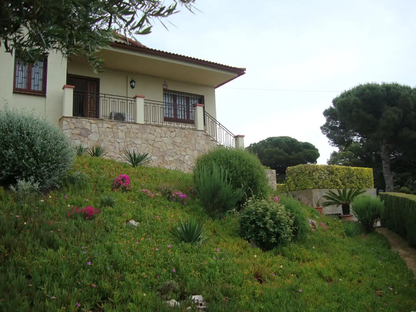 Exterior view of Houses for sale in Sant Cebrià de Vallalta  with Private garden, Storage room and Balcony