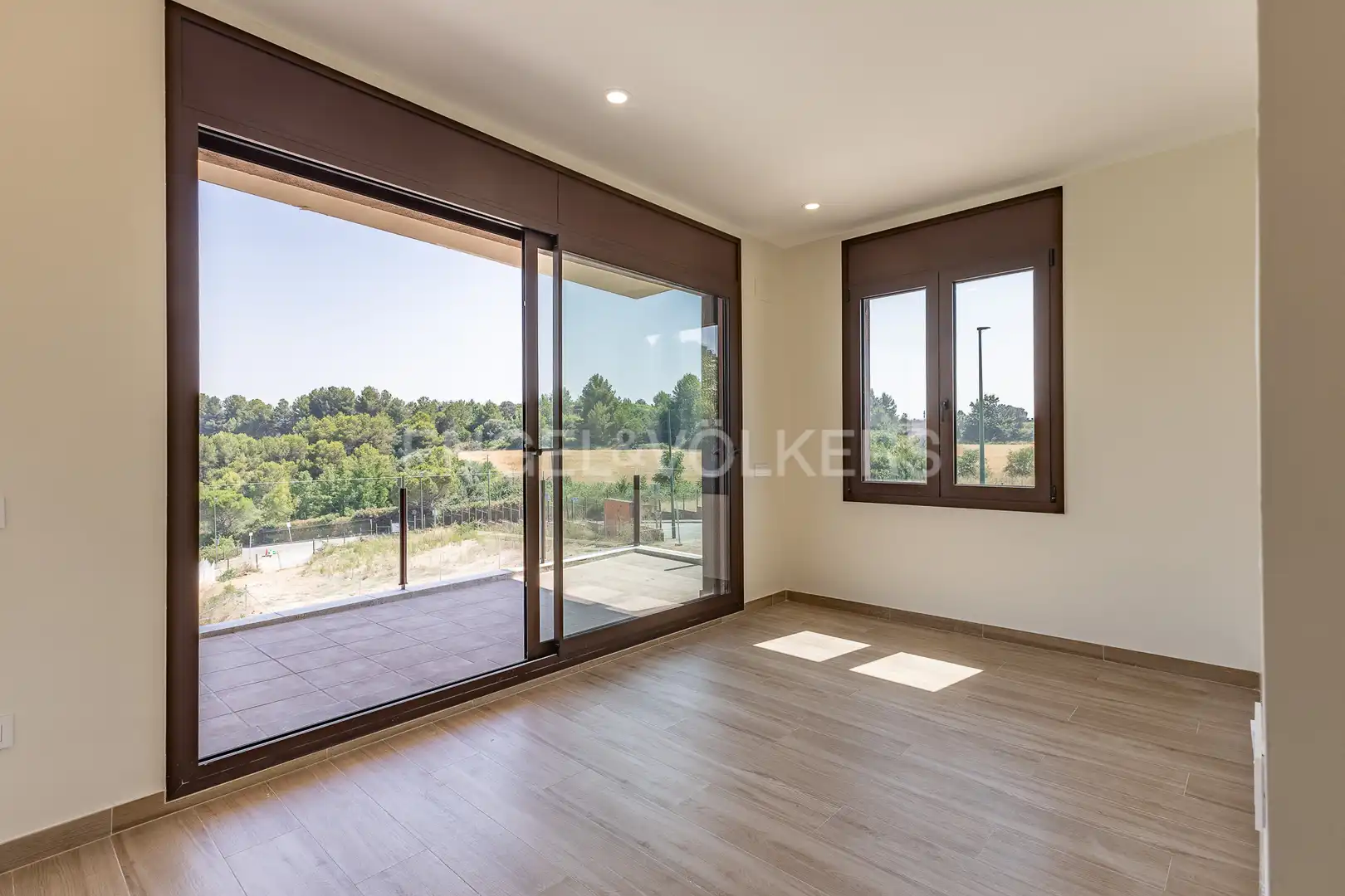 Bedroom of Houses for rent in Sant Esteve Sesrovires  with Air Conditioner, Heating and Private garden
