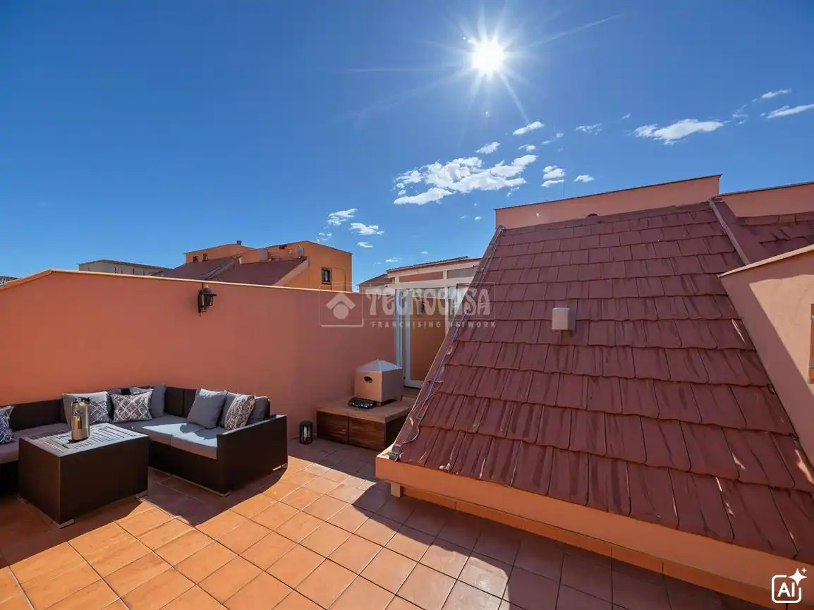 Terraza de Casa adosada en venta en El Rosario