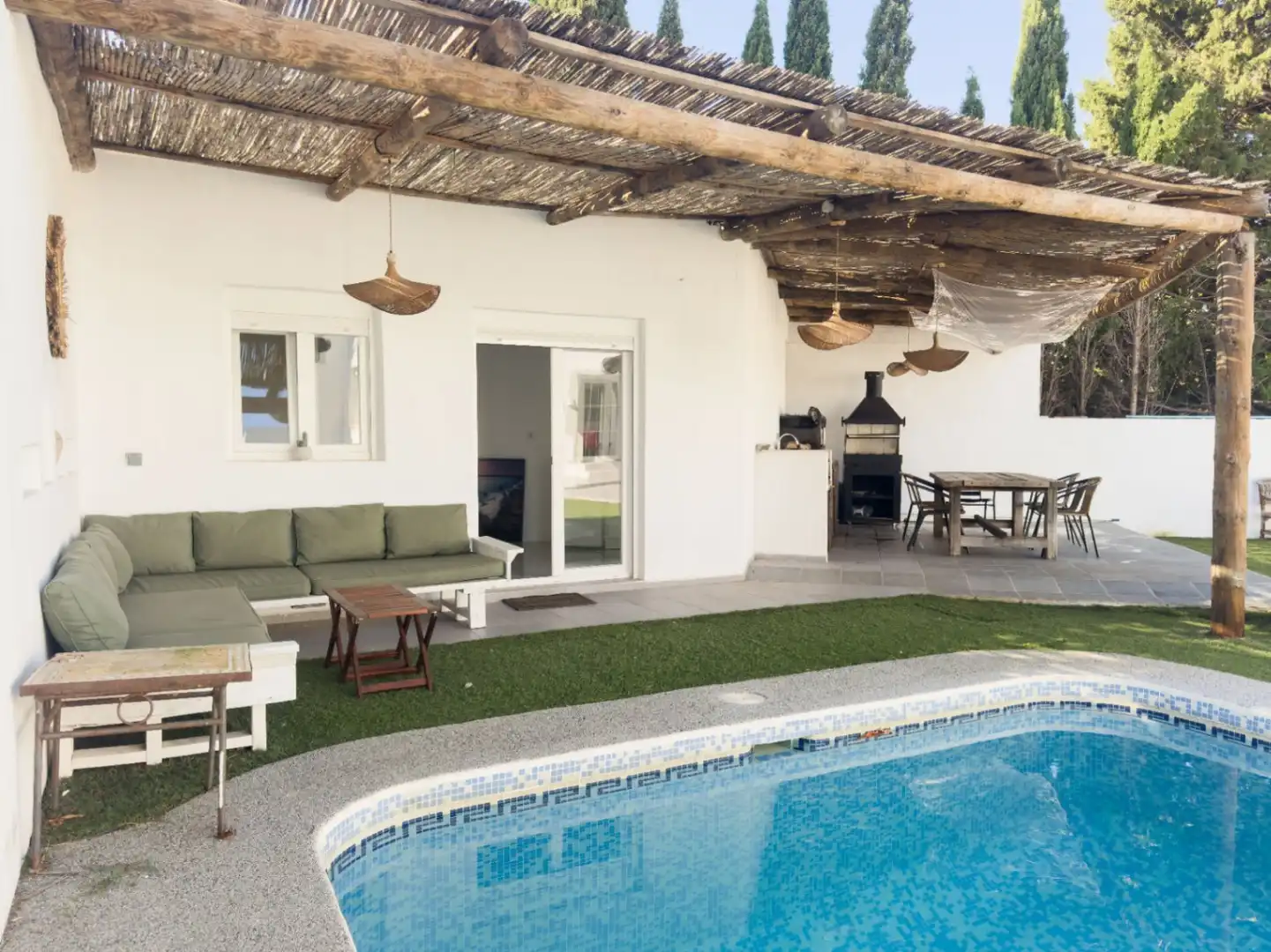 Jardín de Casa o chalet en venta en Dénia con Aire acondicionado, Calefacción y Jardín privado