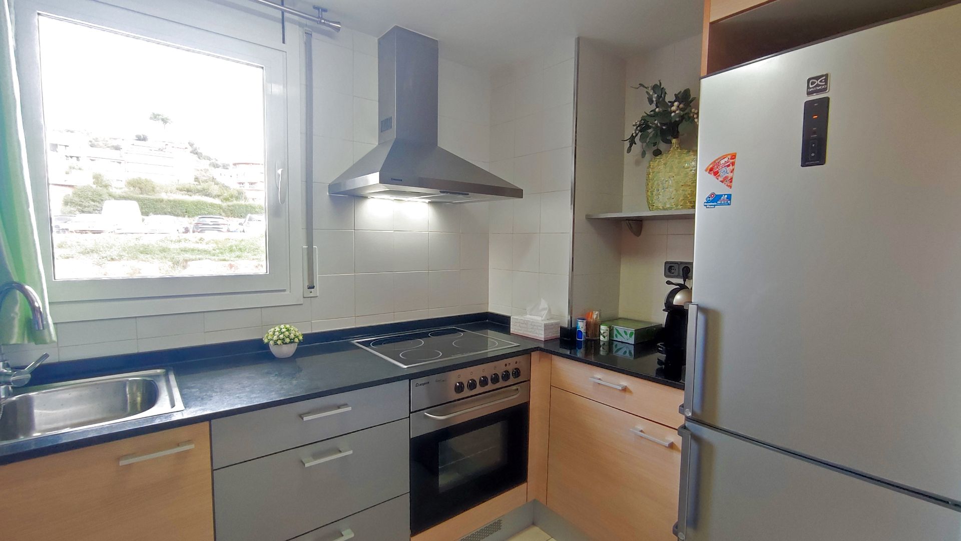 Kitchen of Apartment for sale in Manresa  with Air Conditioner, Heating and Furnished