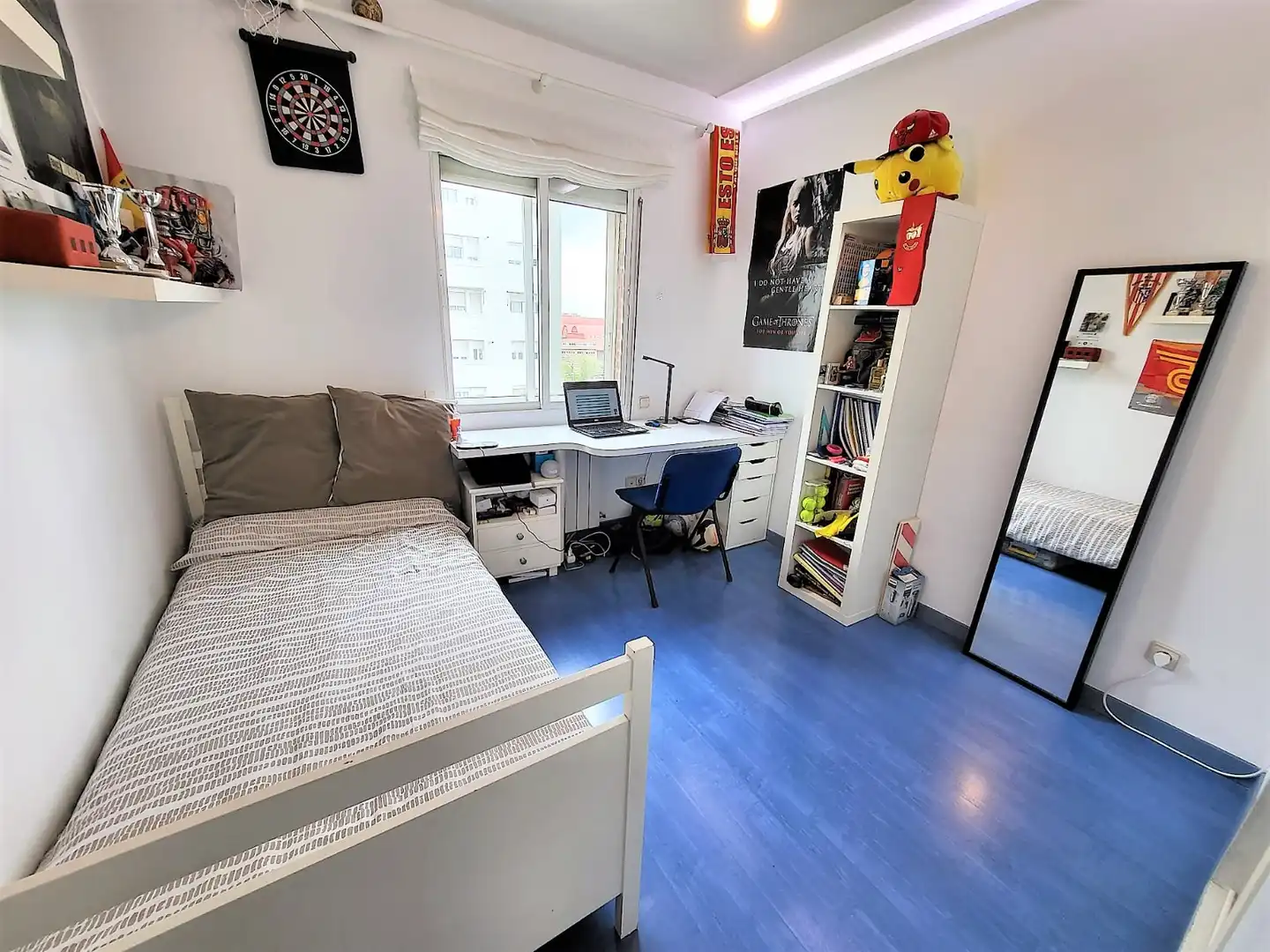 Habitación de Piso de alquiler en Madrid con Aire acondicionado, Calefacción y Terraza