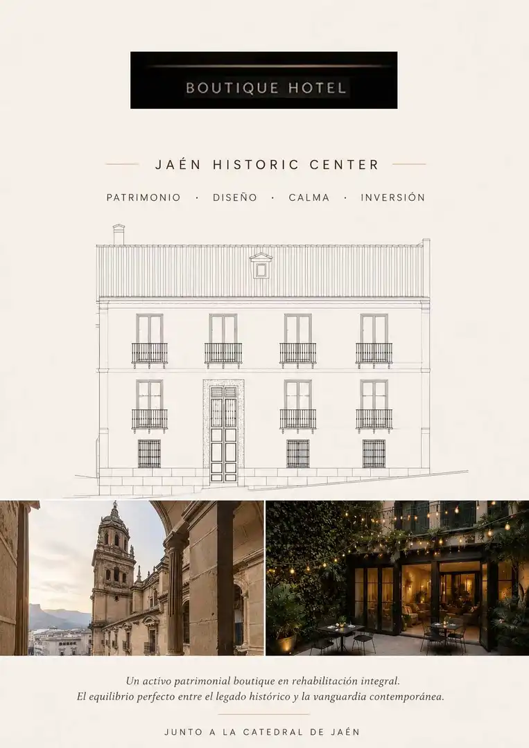 Vista exterior de Edificio en venta en Jaén