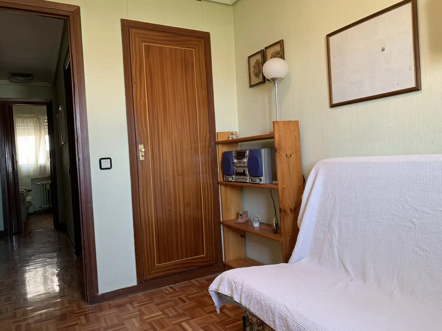 Schlafzimmer von Wohnung zum Verkauf in Madrid mit Heizung, Parkett und Terrasse