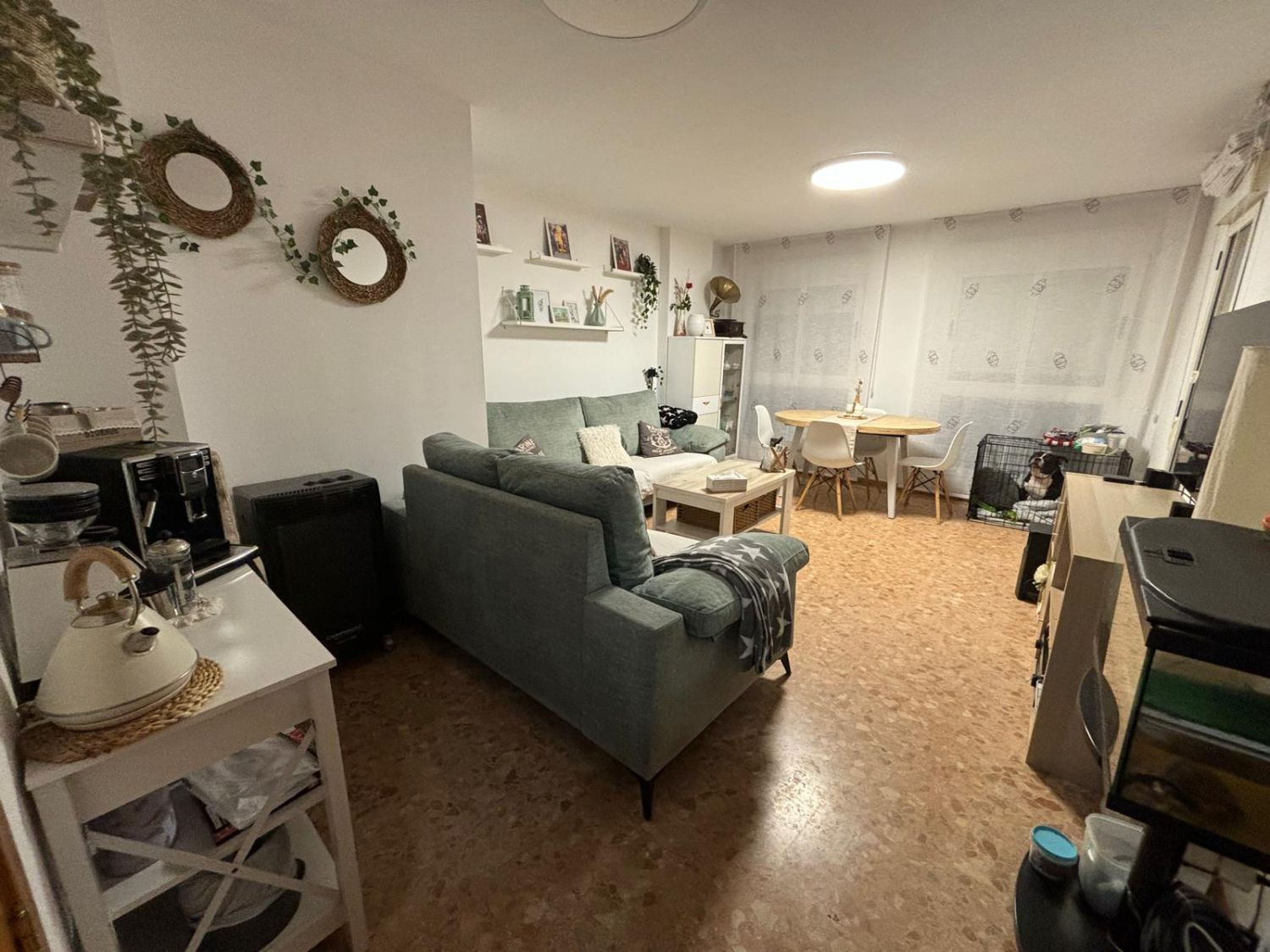 Living room of Flat for sale in Burriana / Borriana  with Storage room and Balcony