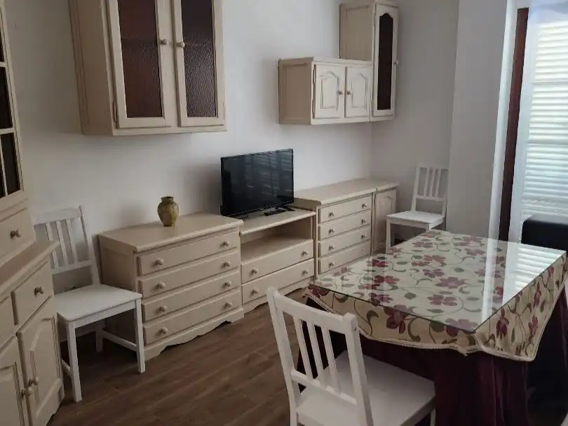 Wohnzimmer von Wohnung zur Miete in Aljaraque mit Balkon