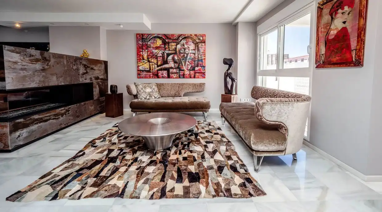 Living room of Attic for sale in Dénia  with Air Conditioner, Heating and Terrace