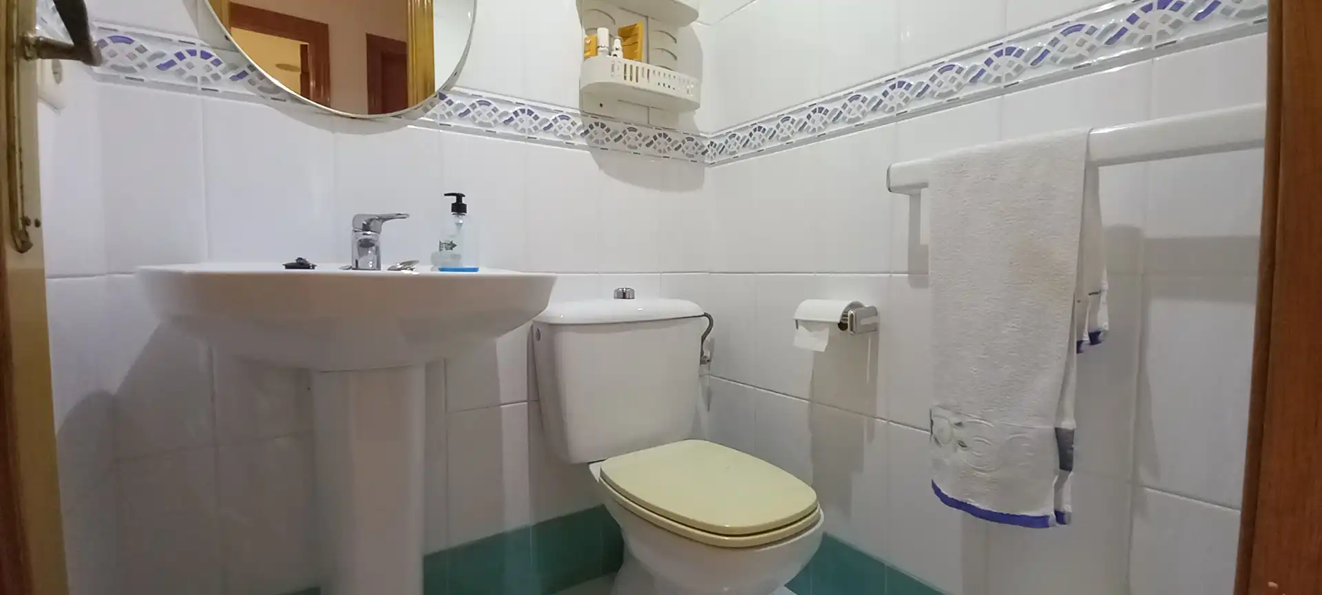 Baño de Apartamento de alquiler en Gandia con Terraza, Amueblado y Horno