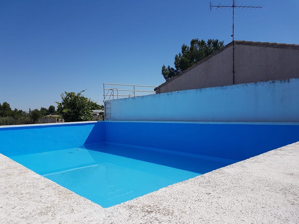 Piscina de Casa o xalet en venda en  Albacete Capital amb Jardí privat, Terrassa i Traster